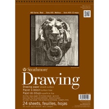 Strathmore 400 Series 80lb Spiral Bound Drawing Pad